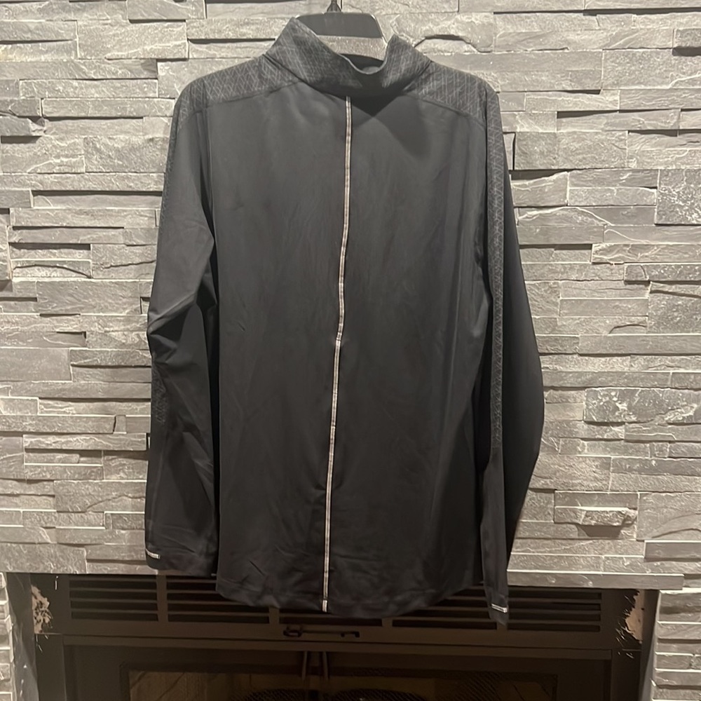 Columbia Half-Zip Long Sleeve Stretch w/reflective logo Active Top - Picture 5 of 6